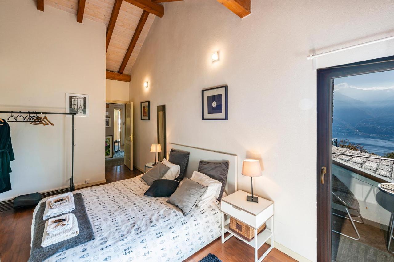 Casa Luna - Wonderful Lake View Brione sopra Minusio Ngoại thất bức ảnh
