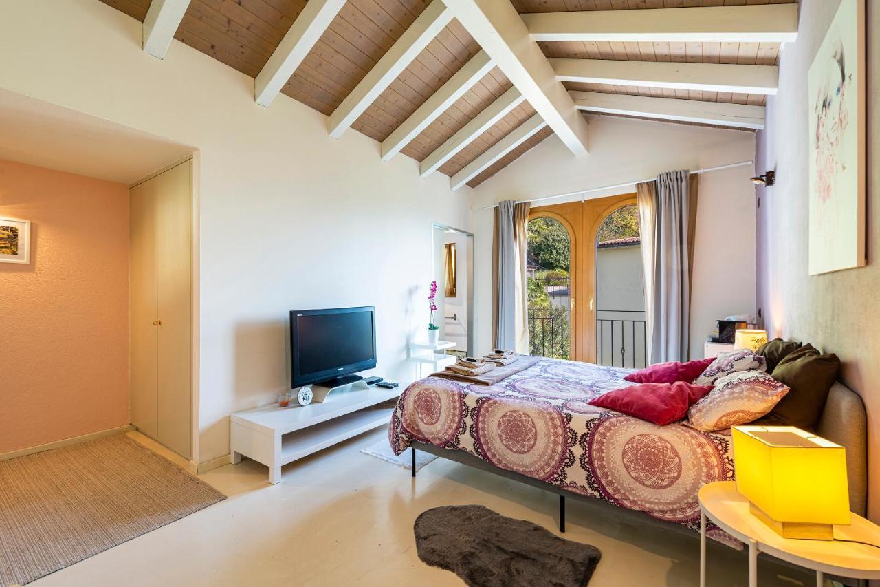 Casa Luna - Wonderful Lake View Brione sopra Minusio Ngoại thất bức ảnh