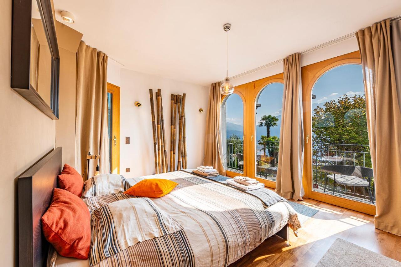 Casa Luna - Wonderful Lake View Brione sopra Minusio Ngoại thất bức ảnh