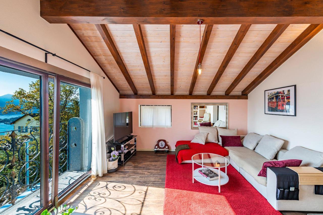 Casa Luna - Wonderful Lake View Brione sopra Minusio Ngoại thất bức ảnh